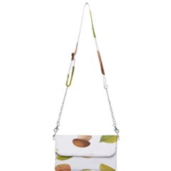 Leaves Mushrooms Mini Crossbody Handbag