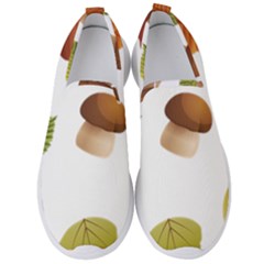 Leaves Mushrooms Men s Slip On Sneakers