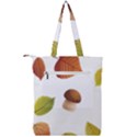 Leaves Mushrooms Double Zip Up Tote Bag View2