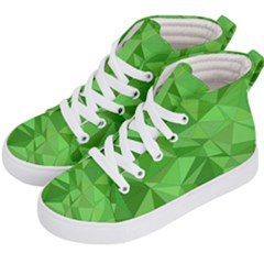 Mosaic Tile Geometrical Abstract Kids  Hi-top Skate Sneakers