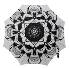 Kerchief Human Skull Hook Handle Umbrellas (medium) by Mariart