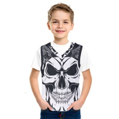 Kerchief Human Skull Kids  Sportswear by Mariart