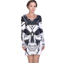 Kerchief Human Skull Long Sleeve Nightdress View1