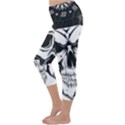 Kerchief Human Skull Capri Winter Leggings  View2