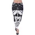 Kerchief Human Skull Velvet Leggings View1