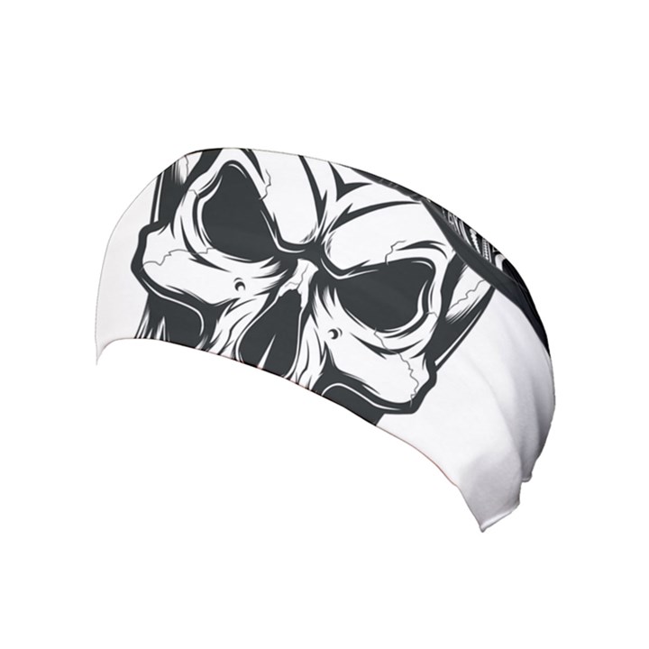 Kerchief Human Skull Yoga Headband