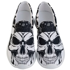 Kerchief Human Skull Men s Lightweight Slip Ons