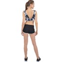 Kerchief Human Skull V-Back Sports Bra View2