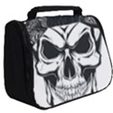 Kerchief Human Skull Full Print Travel Pouch (Big) View2