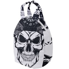 Kerchief Human Skull Travel Backpacks