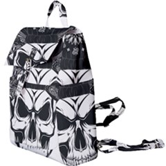 Kerchief Human Skull Buckle Everyday Backpack