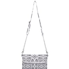 Mandala Line Art Mini Crossbody Handbag