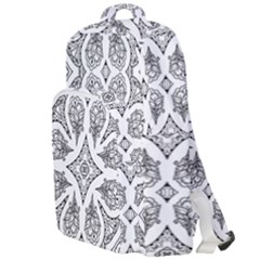 Mandala Line Art Double Compartment Backpack