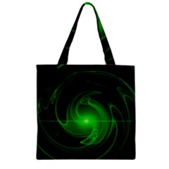 Lines Rays Background Light Zipper Grocery Tote Bag