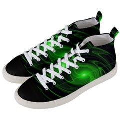 Lines Rays Background Light Men s Mid-top Canvas Sneakers