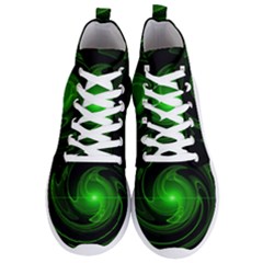 Lines Rays Background Light Men s Lightweight High Top Sneakers