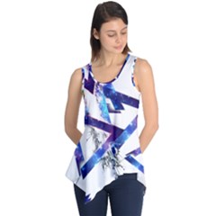 Metal Triangle Sleeveless Tunic by Mariart