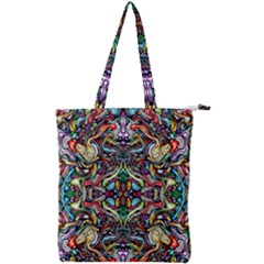 Ml 23 Double Zip Up Tote Bag