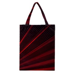 Line Geometric Red Object Tinker Classic Tote Bag by Mariart