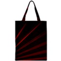 Line Geometric Red Object Tinker Zipper Classic Tote Bag View1