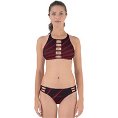 Line Geometric Red Object Tinker Perfectly Cut Out Bikini Set by Mariart