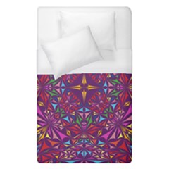 Kaleidoscope Triangle Pattern Duvet Cover (single Size) by Mariart