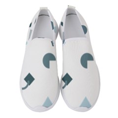 Shape Vector Triangle Women s Slip On Sneakers