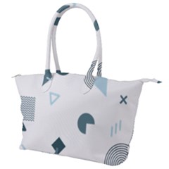 Shape Vector Triangle Canvas Shoulder Bag