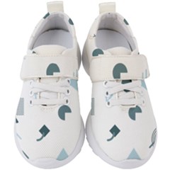 Shape Vector Triangle Kids  Velcro Strap Shoes