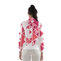 Red Triangle Pattern Windbreaker (Women) View2