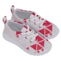 Red Triangle Pattern Running Shoes View3