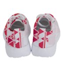 Red Triangle Pattern Running Shoes View4