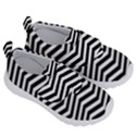 Zigzag Chevron Kids  Velcro No Lace Shoes View3