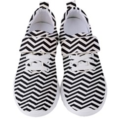 Zigzag Chevron Women s Velcro Strap Shoes