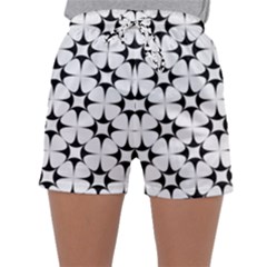 Star Background Sleepwear Shorts