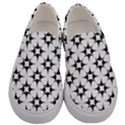 Star Background Men s Canvas Slip Ons View1