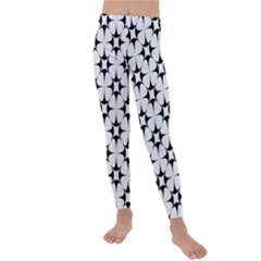 Star Background Kids  Lightweight Velour Leggings