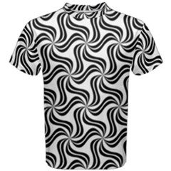 Soft Pattern Repeat Men s Cotton Tee by Mariart