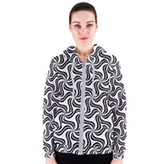 Soft Pattern Repeat Women s Zipper Hoodie by Mariart