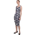 Soft Pattern Repeat Sleeveless Pencil Dress View2