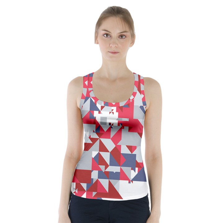 Technology Triangle Racer Back Sports Top