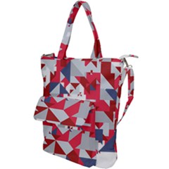 Technology Triangle Shoulder Tote Bag