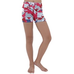 Technology Triangle Kids  Lightweight Velour Yoga Shorts