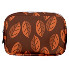 Pattern Leaf Plant Make Up Pouch (small)