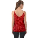 Red Pattern Technology Background Chiffon Cami View2