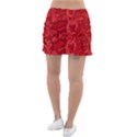 Red Pattern Technology Background Tennis Skirt View2