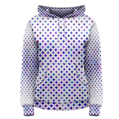 Star Curved Background Geometric Women s Pullover Hoodie by Mariart