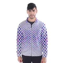 Star Curved Background Geometric Windbreaker (men) by Mariart