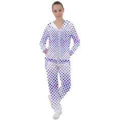 Star Curved Background Geometric Women s Tracksuit by Mariart