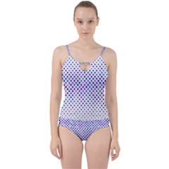 Star Curved Background Geometric Cut Out Top Tankini Set by Mariart